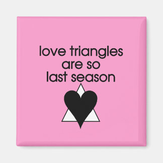 Imán Love Triangles Magnet