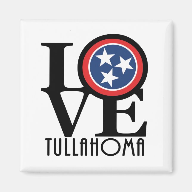 Imán LOVE Tullahoma (Frente)
