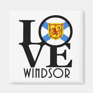 Imán LOVE Windsor Nova Scotia