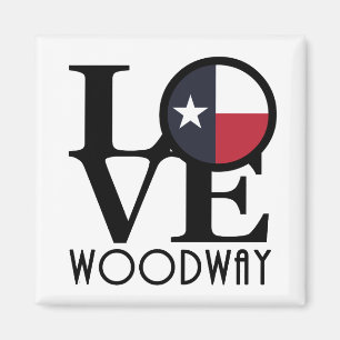 Imán LOVE Woodway Texas