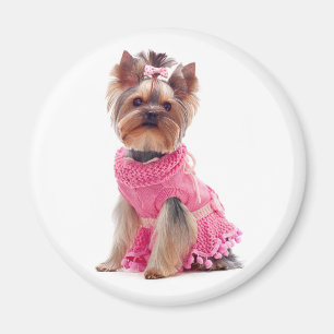 Imán Love Yorkshire Terrier Puppy Dog Magnet