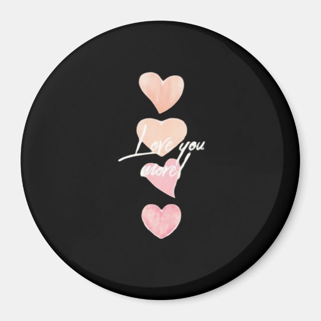 Imán Love You More Romantic Vibe  (Frente)