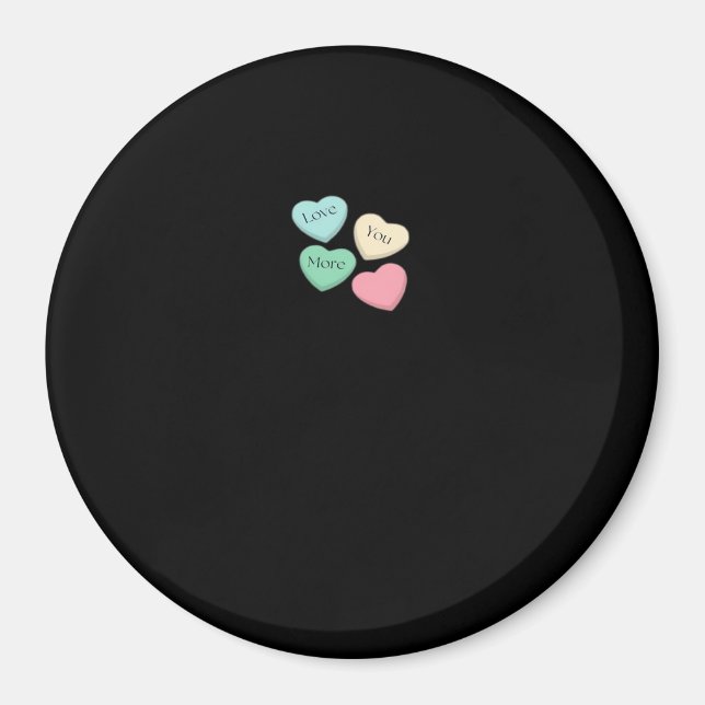 Imán Love You More Signature Design  (Frente)