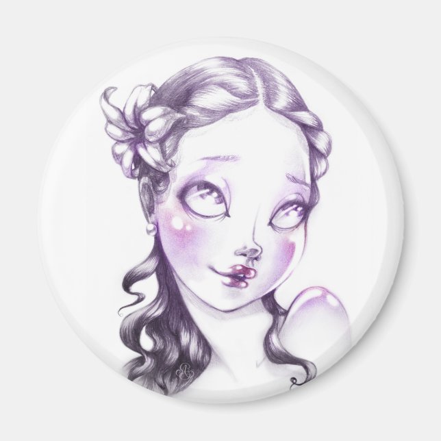 Imán Lovely cara (Frente)