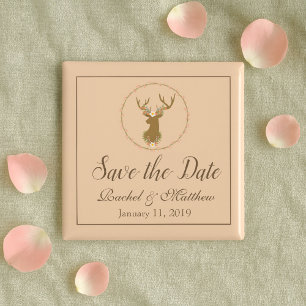 Imán Lovely Deer Save the Date