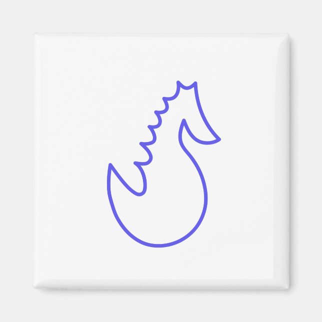 Imán Lovely Seahorse (Frente)