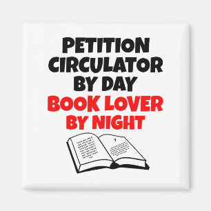 Imán Lover del libro de circuladores de peticiones