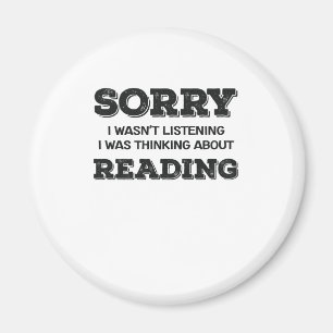Imán Lover del libro Lo siento no estaba escuchando de 