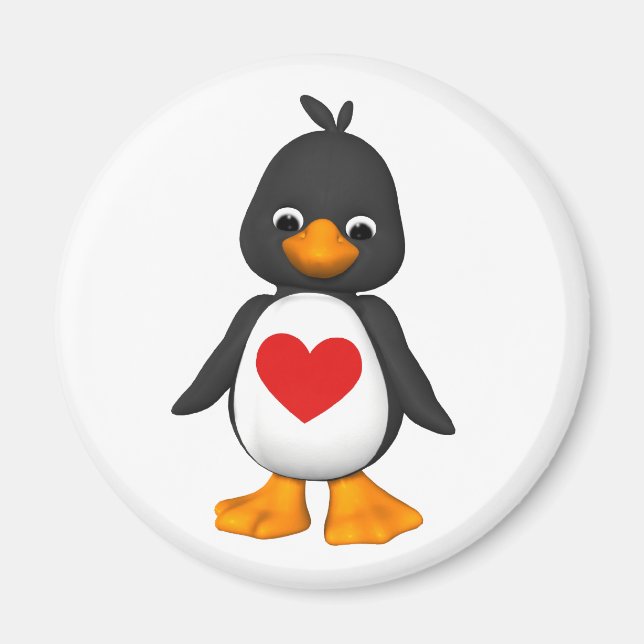Imán Lovey The Penguin Magnet (Frente)
