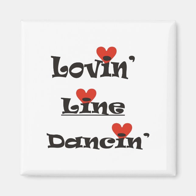 Imán Lovin' Line Dancin' (Frente)