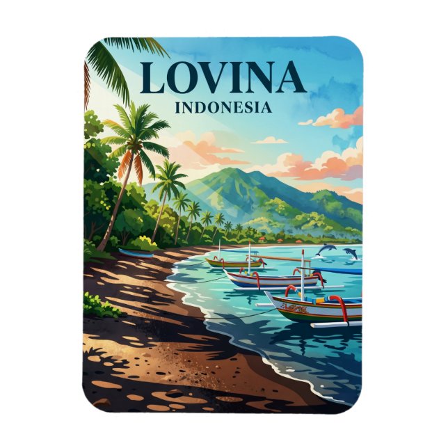Imán Lovina Beach Indonesia (Vertical)