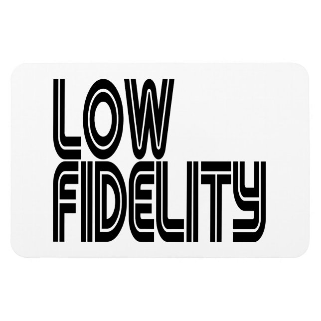 Imán Low Fidelity (Horizontal)