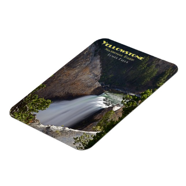 Imán Lower Falls ~ Parque Nacional Yellowstone, Wyoming (Lado Izquierdo)