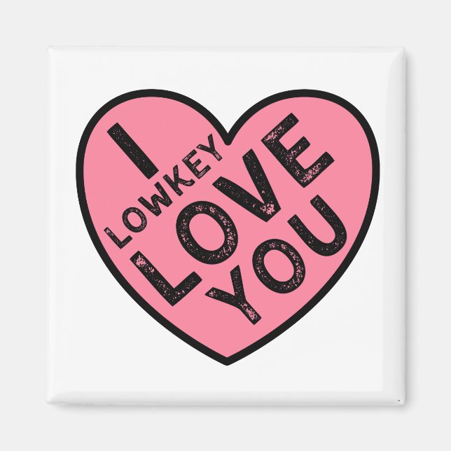 Imán Lowkey Te Amo (Frente)