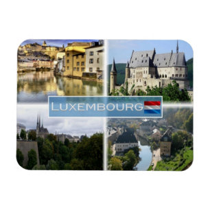 Imán LU Luxembourg - Alzette - Castillo de Vianden -