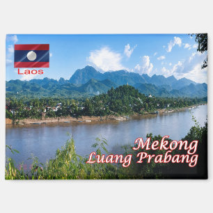 Imán Luang Prabang Laos Río Mekong Foto,