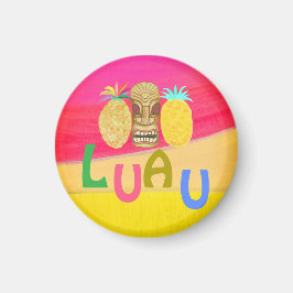 Imán Luau Rosa Caliente