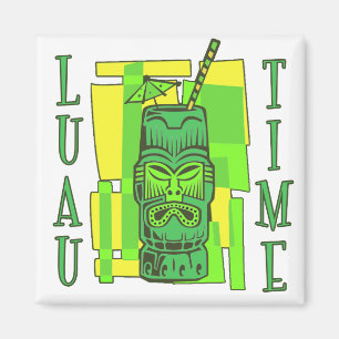 Imán Luau Time