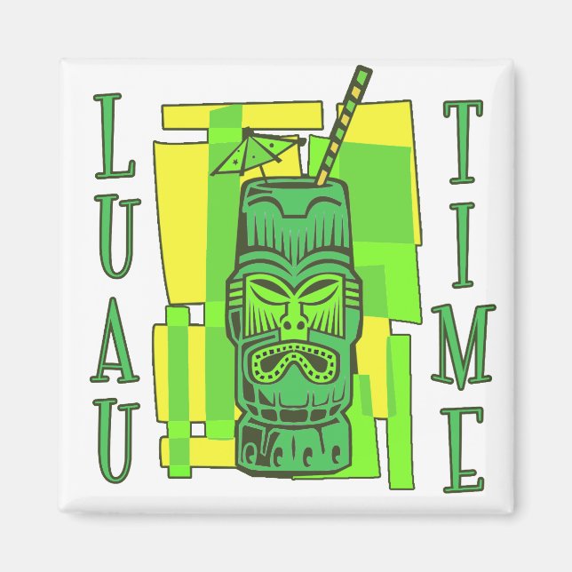 Imán Luau Time (Frente)