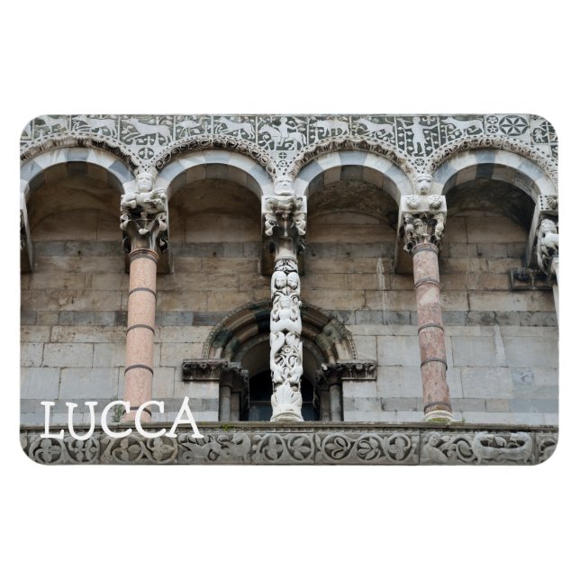 Imán Lucca, Italia (Horizontal)