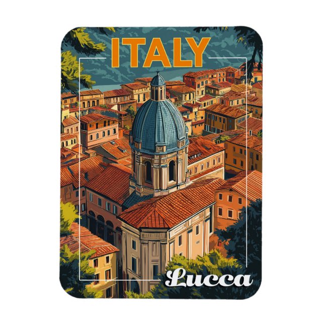 Imán Lucca, Italia (Vertical)