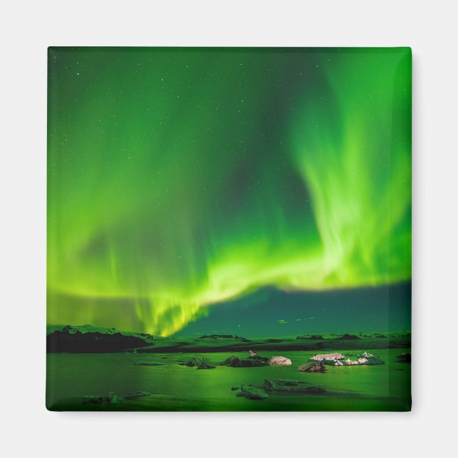 Imán Luces boreales de Islandia (Frente)