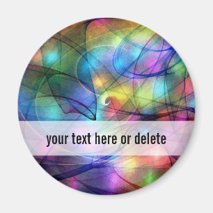 Imán luces brillantes de arco iris