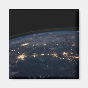 Imán Luces De La Ciudad Del Sur De Estados Unidos.