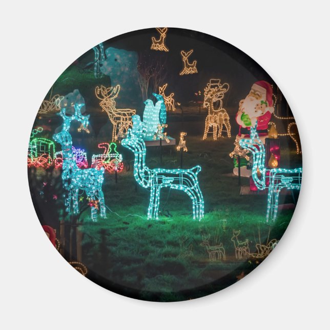 Imán Luces de navidad (Frente)