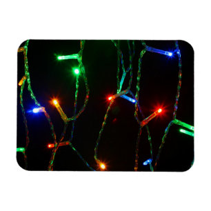 Imán Luces de Navidad coloridas