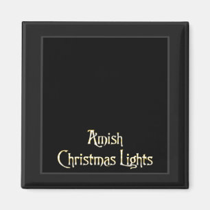 Imán Luces de navidad de Amish