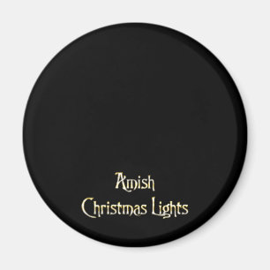 Imán Luces de navidad de Amish