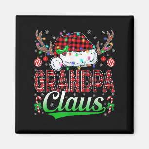 Imán Luces de Navidad del Abuelo Claus para Familias en