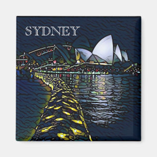 Imán luces de ópera