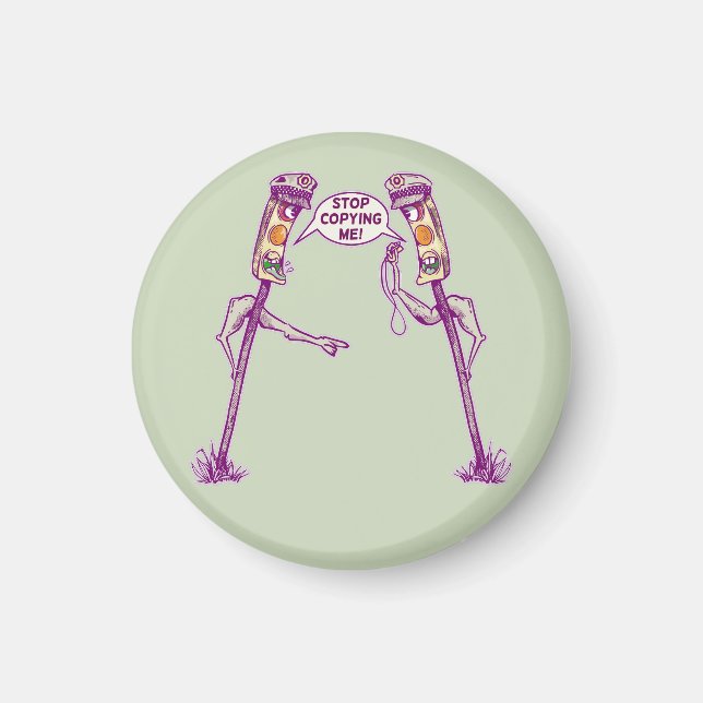 Imán Luces de tránsito discutiendo (Frente)