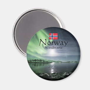 Imán Luces del Norte Noruega