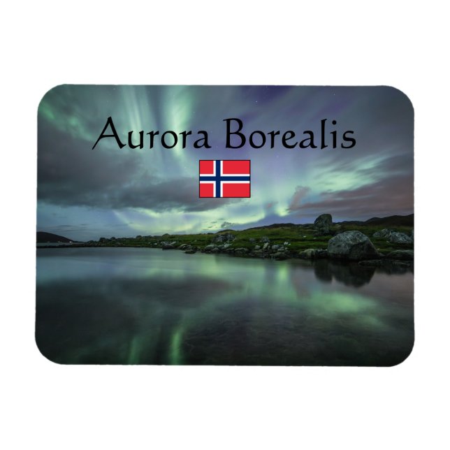 Imán Luces del Norte Noruega (Horizontal)