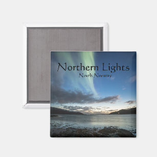 Imán Luces del Norte Noruega Recuerdo 