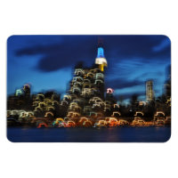 Luces luminosas de Nueva York