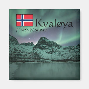 Imán Luces verdes del norte