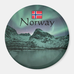 Imán Luces verdes del norte