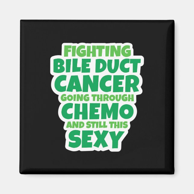 Imán Lucha contra el cáncer del conducto biliar pasando (Frente)