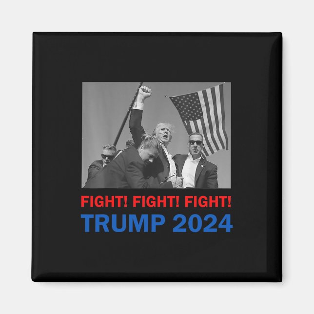 Imán Lucha contra la lucha de Trump en 2024 (Frente)