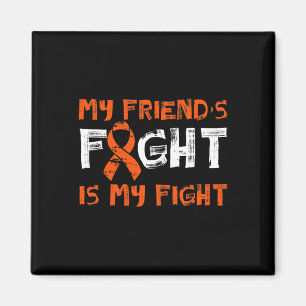 Imán Lucha de Amigos Mi Lucha Cáncer de Sangre Leucemia