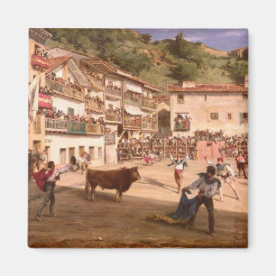 Imán Lucha de entrenamiento en Vizcaya, 1869