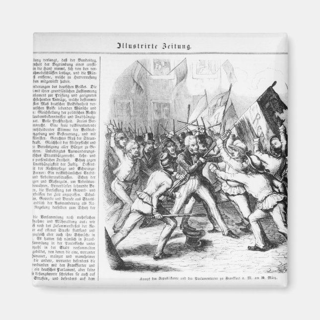 Imán Lucha entre los republicanos y el Parlamento (Frente)