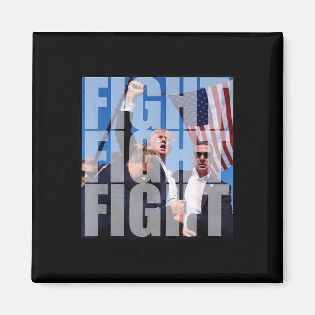 Imán Lucha Por Donald Trump 2024 (Frente)