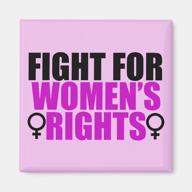 Imán Lucha por los derechos de la mujer (Frente)