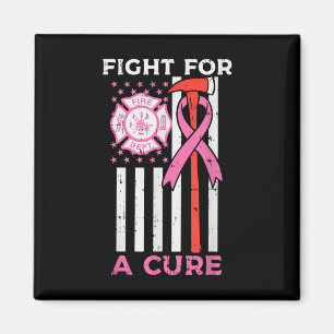 Imán Lucha Por Un Cure Firefiridor De Pena Bandera De E