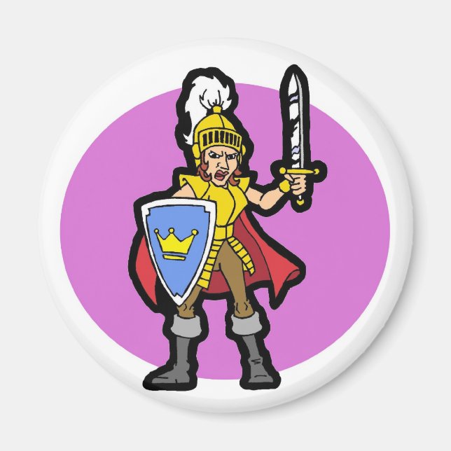 Imán Luchador (Frente)